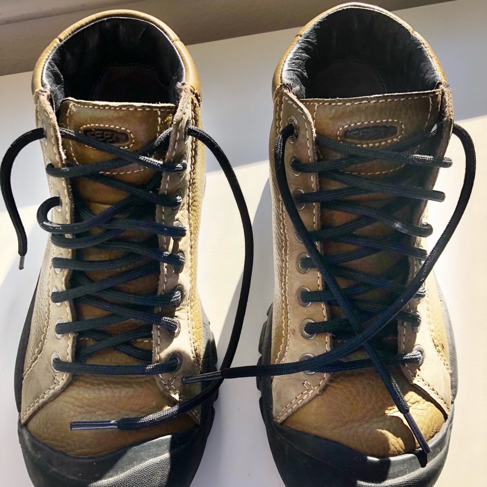 Keen All Leather Boots- Olive Green